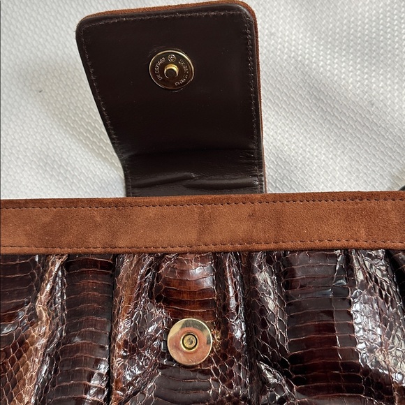 90’s J. Renee snakeskin purse clutch vintage - Picture 8 of 8